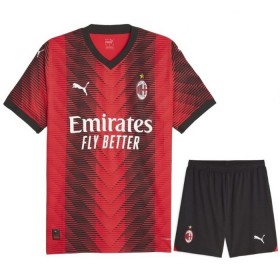 Dječji Nogometni Dres AC Milan Domaći 2023-24